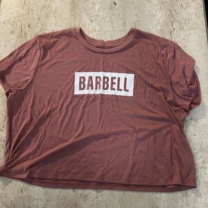 Barbell Athletic Crop Top Size XL